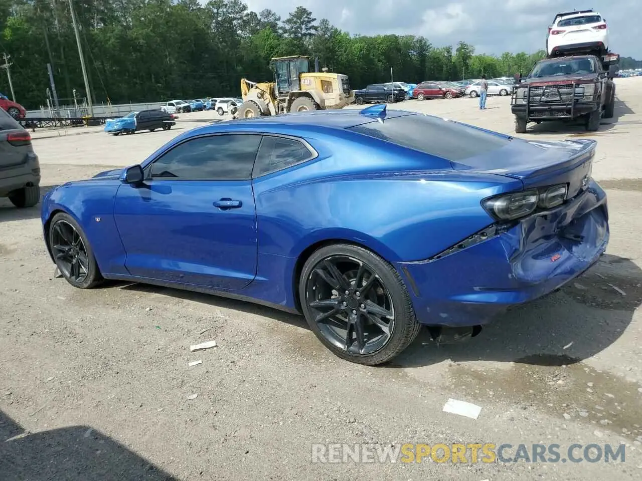 2 Photograph of a damaged car 1G1FB1RS5K0142631 CHEVROLET CAMARO 2019