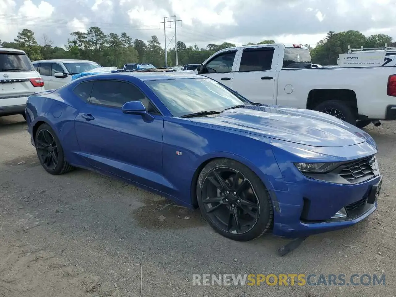 4 Photograph of a damaged car 1G1FB1RS5K0142631 CHEVROLET CAMARO 2019