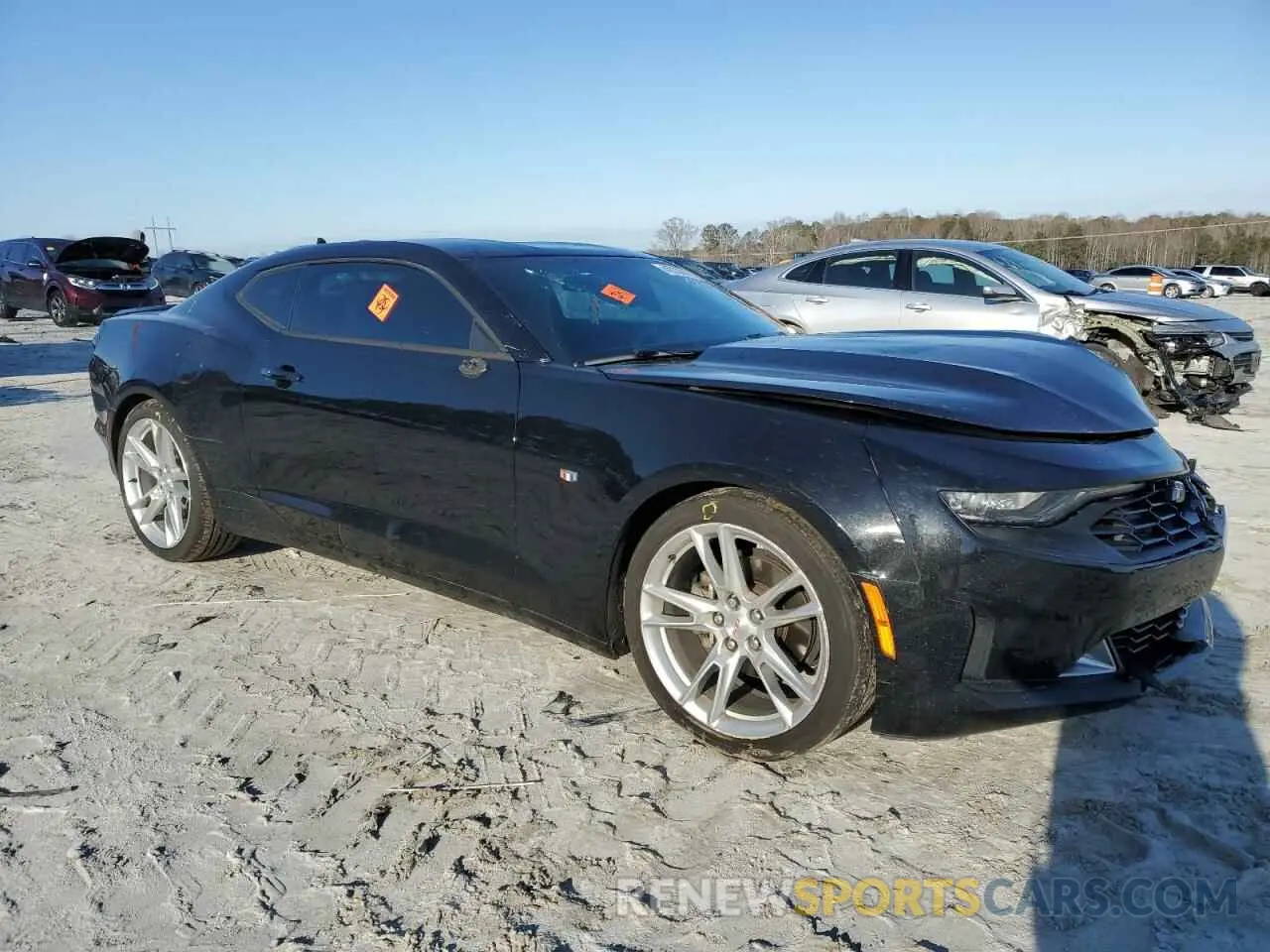 4 Photograph of a damaged car 1G1FB1RS5K0145691 CHEVROLET CAMARO 2019