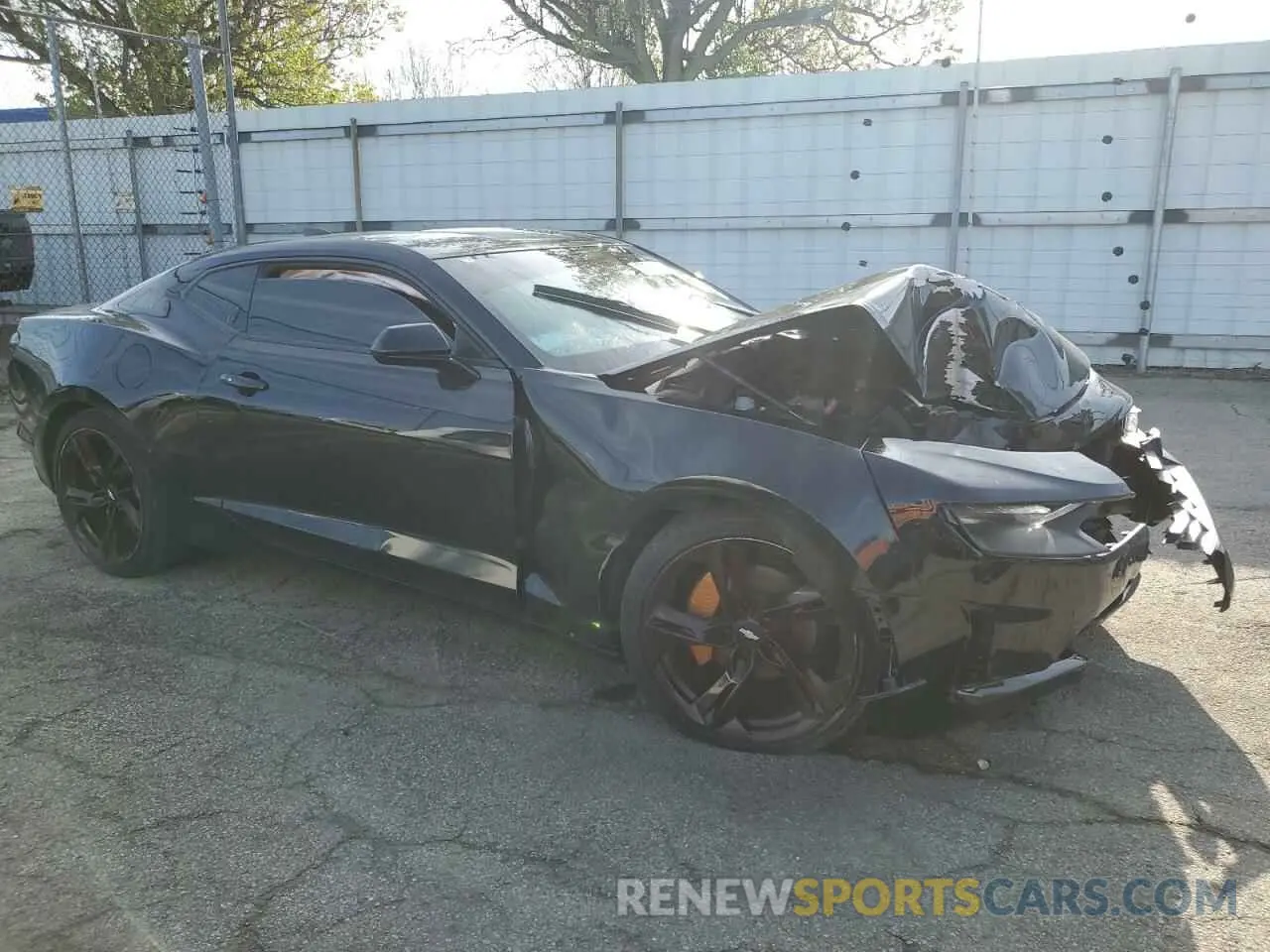 4 Photograph of a damaged car 1G1FB1RS6K0102946 CHEVROLET CAMARO 2019