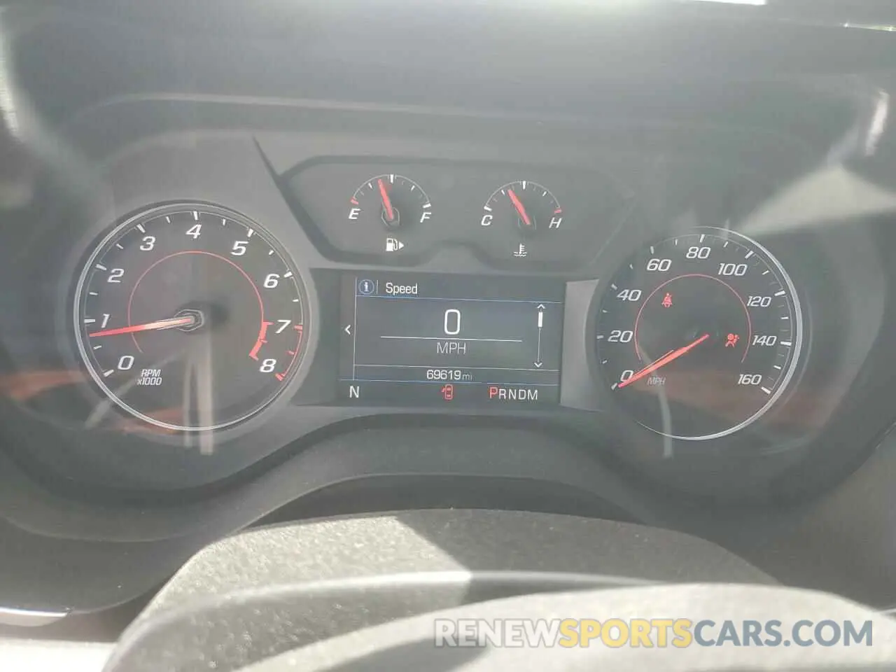 9 Photograph of a damaged car 1G1FB1RS6K0106754 CHEVROLET CAMARO 2019