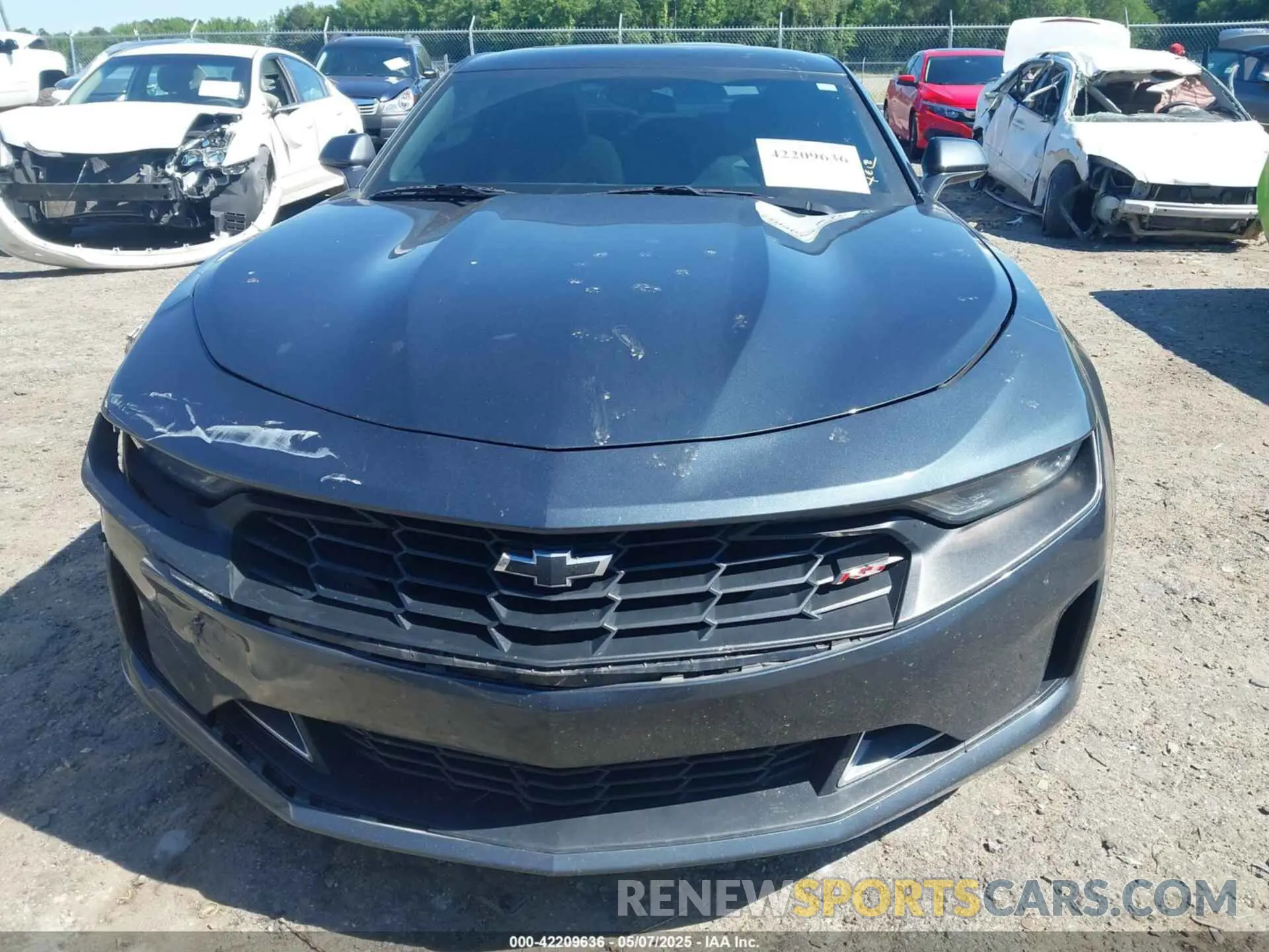 12 Photograph of a damaged car 1G1FB1RS6K0151533 CHEVROLET CAMARO 2019