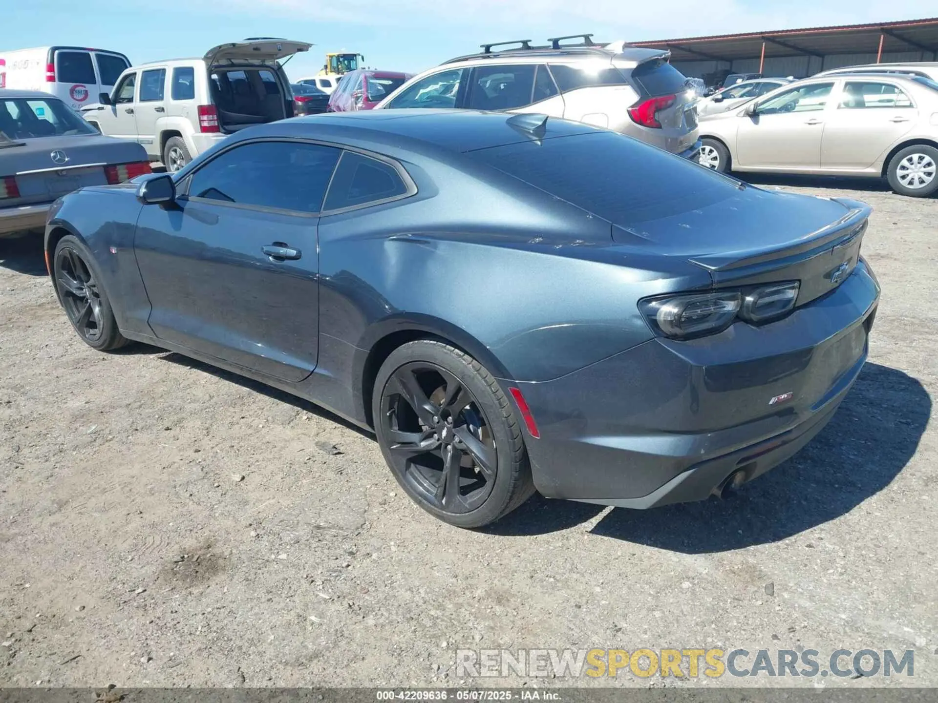 3 Photograph of a damaged car 1G1FB1RS6K0151533 CHEVROLET CAMARO 2019