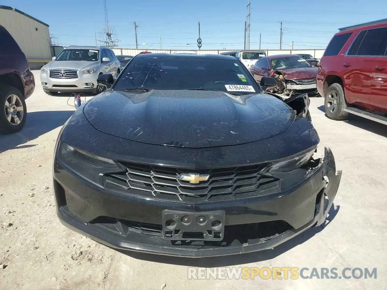 5 Photograph of a damaged car 1G1FB1RS7K0110912 CHEVROLET CAMARO 2019