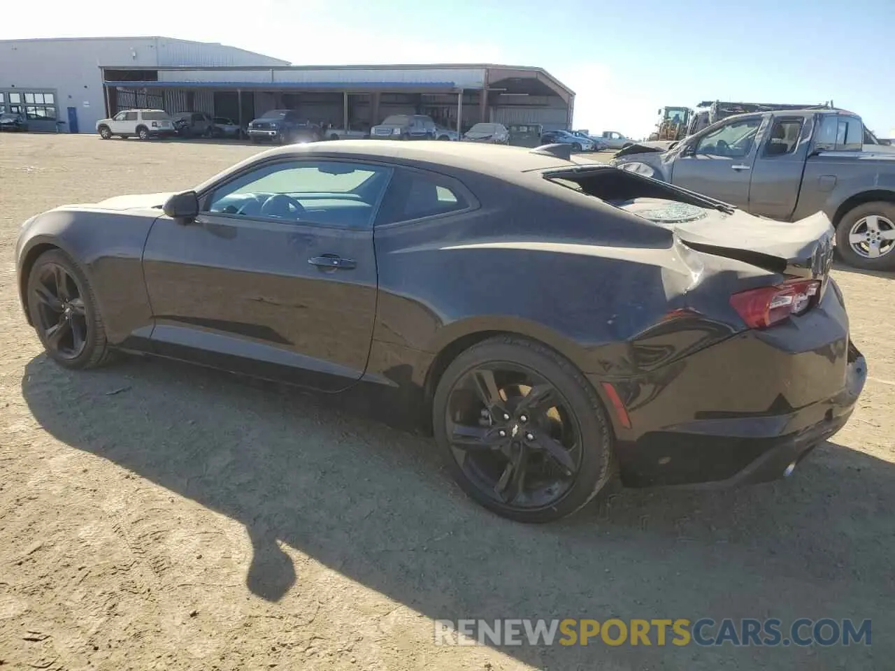 2 Photograph of a damaged car 1G1FB1RS7K0123451 CHEVROLET CAMARO 2019