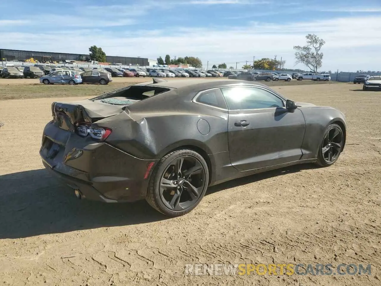 3 Photograph of a damaged car 1G1FB1RS7K0123451 CHEVROLET CAMARO 2019