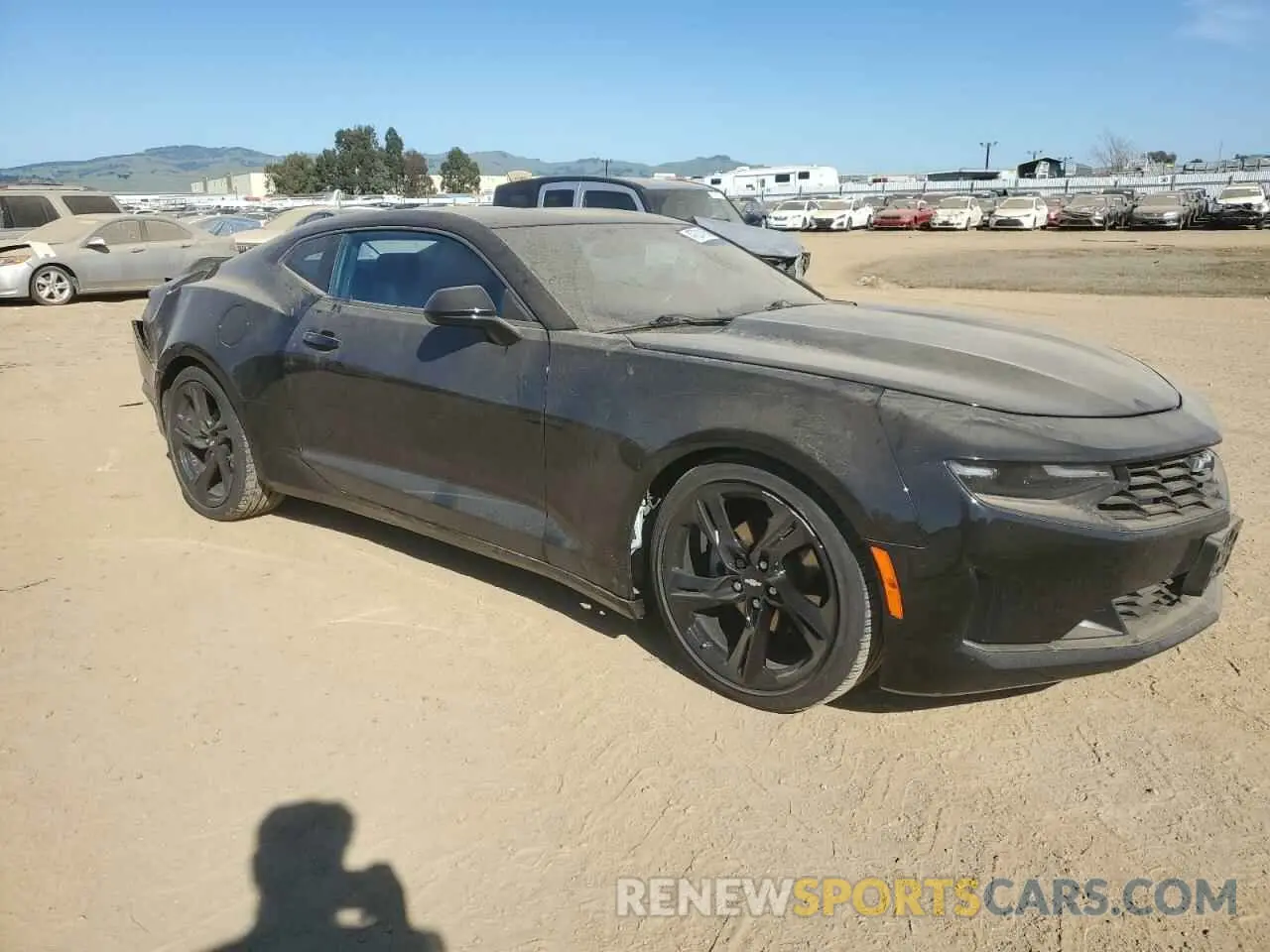4 Photograph of a damaged car 1G1FB1RS7K0123451 CHEVROLET CAMARO 2019