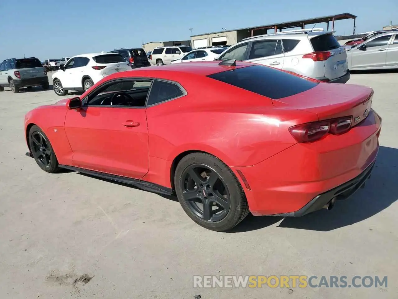 2 Photograph of a damaged car 1G1FB1RS8K0125824 CHEVROLET CAMARO 2019