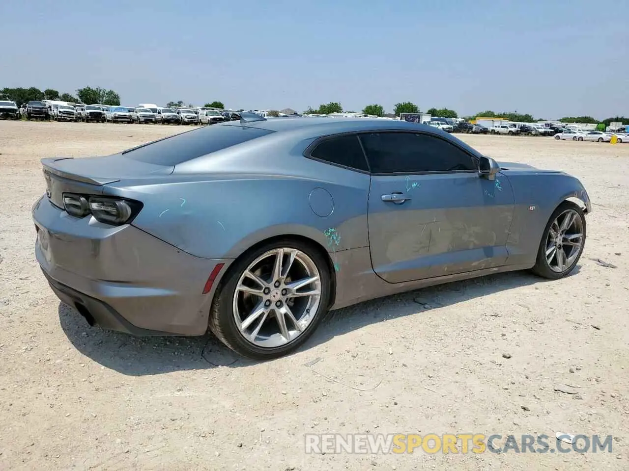 3 Photograph of a damaged car 1G1FB1RS9K0109356 CHEVROLET CAMARO 2019