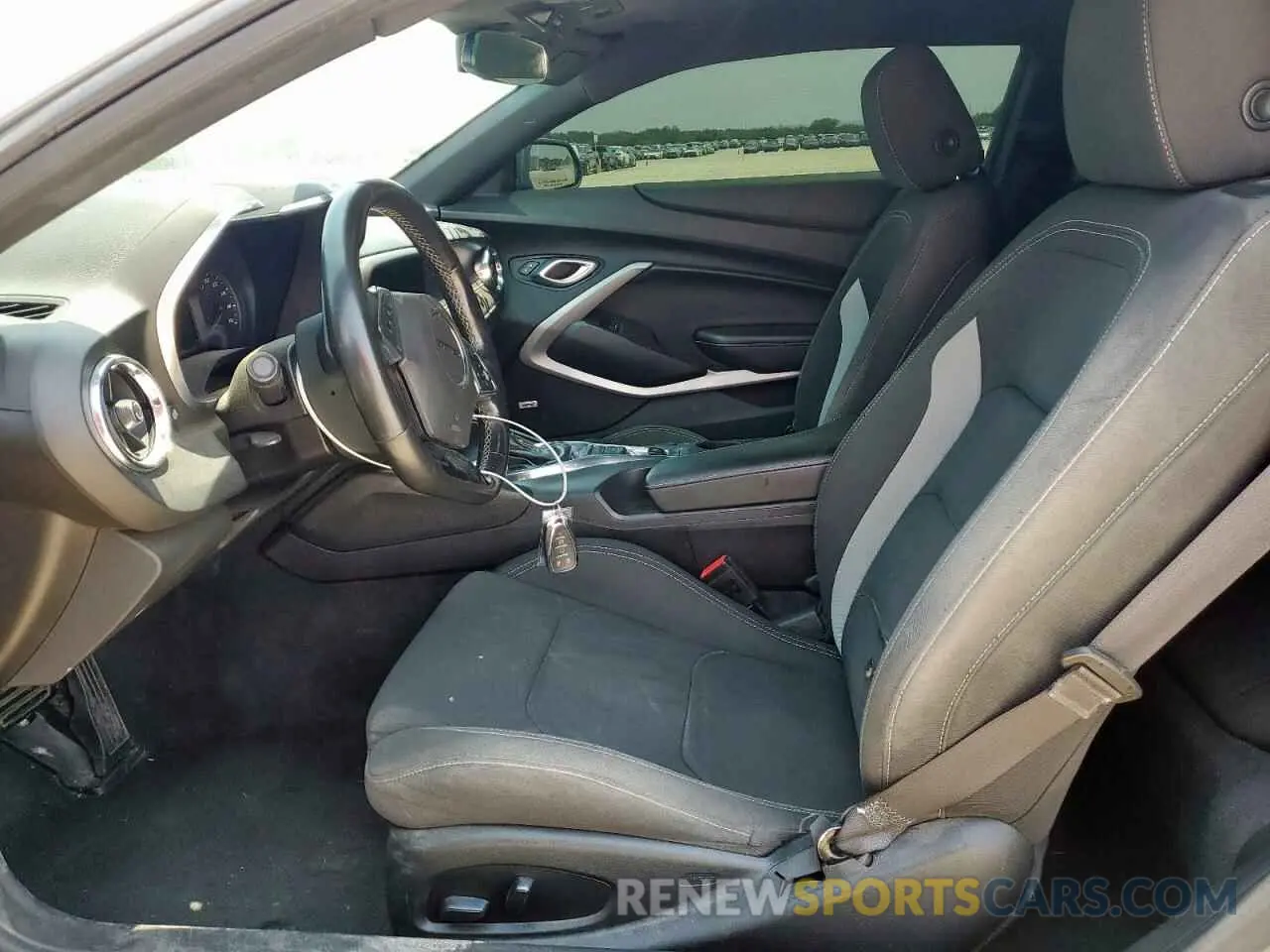 7 Photograph of a damaged car 1G1FB1RS9K0109356 CHEVROLET CAMARO 2019