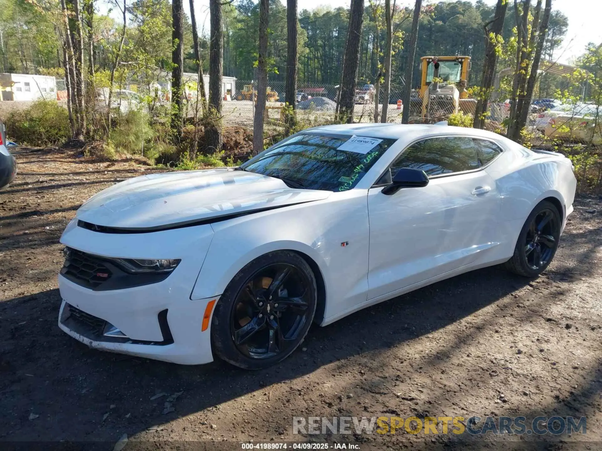 2 Photograph of a damaged car 1G1FB1RS9K0139764 CHEVROLET CAMARO 2019
