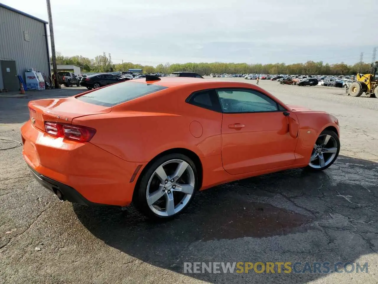 3 Photograph of a damaged car 1G1FB1RSXK0104232 CHEVROLET CAMARO 2019