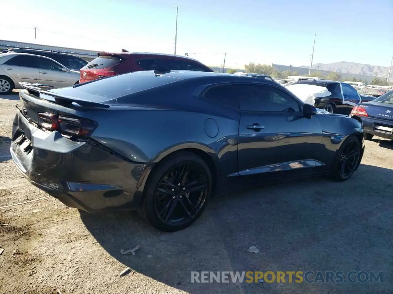 3 Photograph of a damaged car 1G1FB1RX0K0130401 CHEVROLET CAMARO 2019