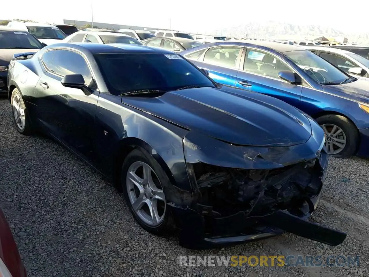 4 Photograph of a damaged car 1G1FB1RX0K0130401 CHEVROLET CAMARO 2019
