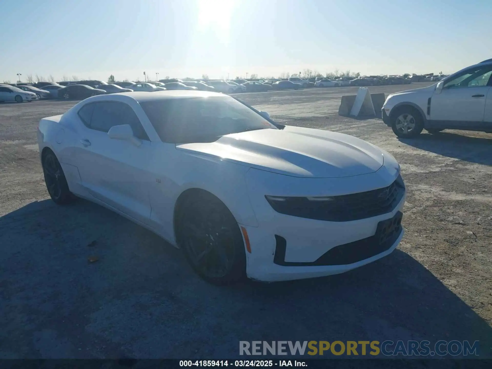 1 Photograph of a damaged car 1G1FB1RX0K0147019 CHEVROLET CAMARO 2019