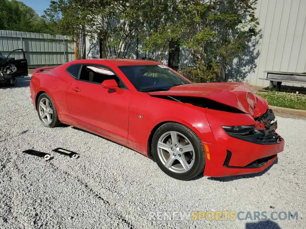 4 Photograph of a damaged car 1G1FB1RX1K0117219 CHEVROLET CAMARO 2019