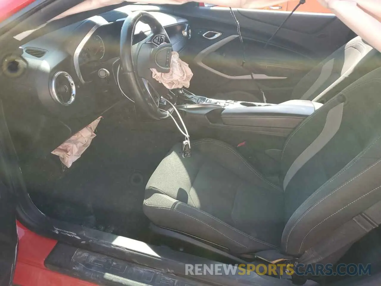 7 Photograph of a damaged car 1G1FB1RX1K0117219 CHEVROLET CAMARO 2019