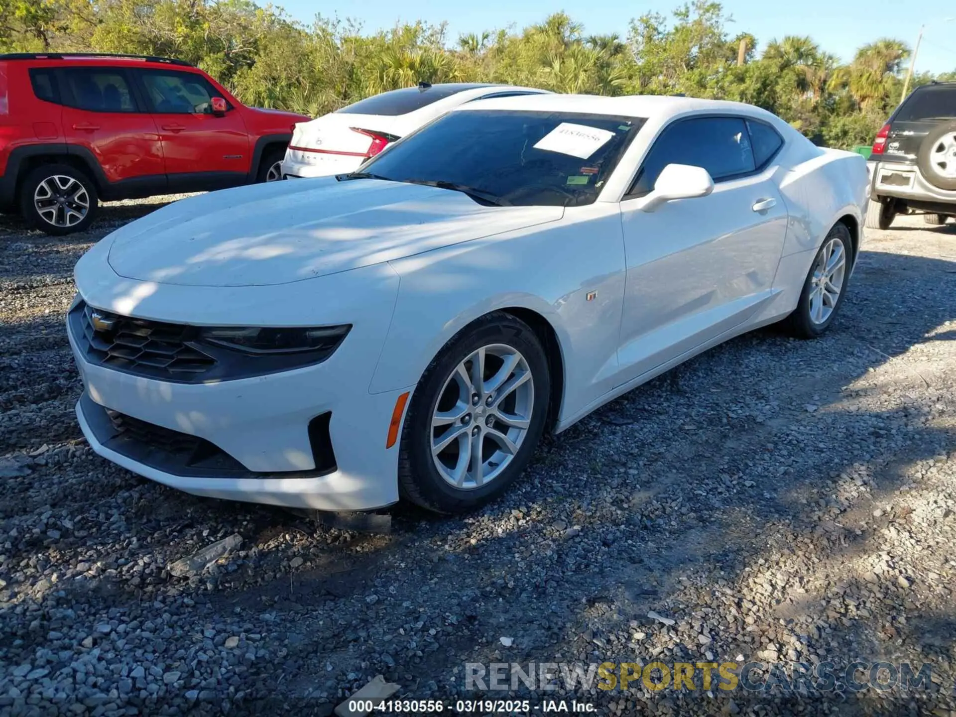 2 Photograph of a damaged car 1G1FB1RX3K0125712 CHEVROLET CAMARO 2019