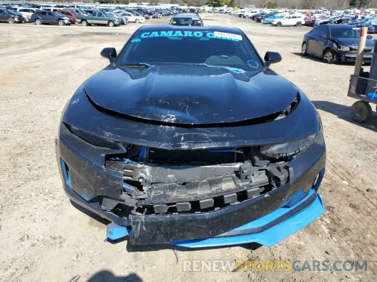 5 Photograph of a damaged car 1G1FB1RX3K0137858 CHEVROLET CAMARO 2019