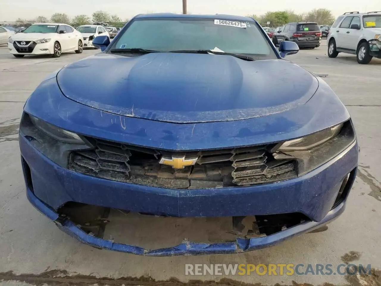 5 Photograph of a damaged car 1G1FB1RX4K0114749 CHEVROLET CAMARO 2019
