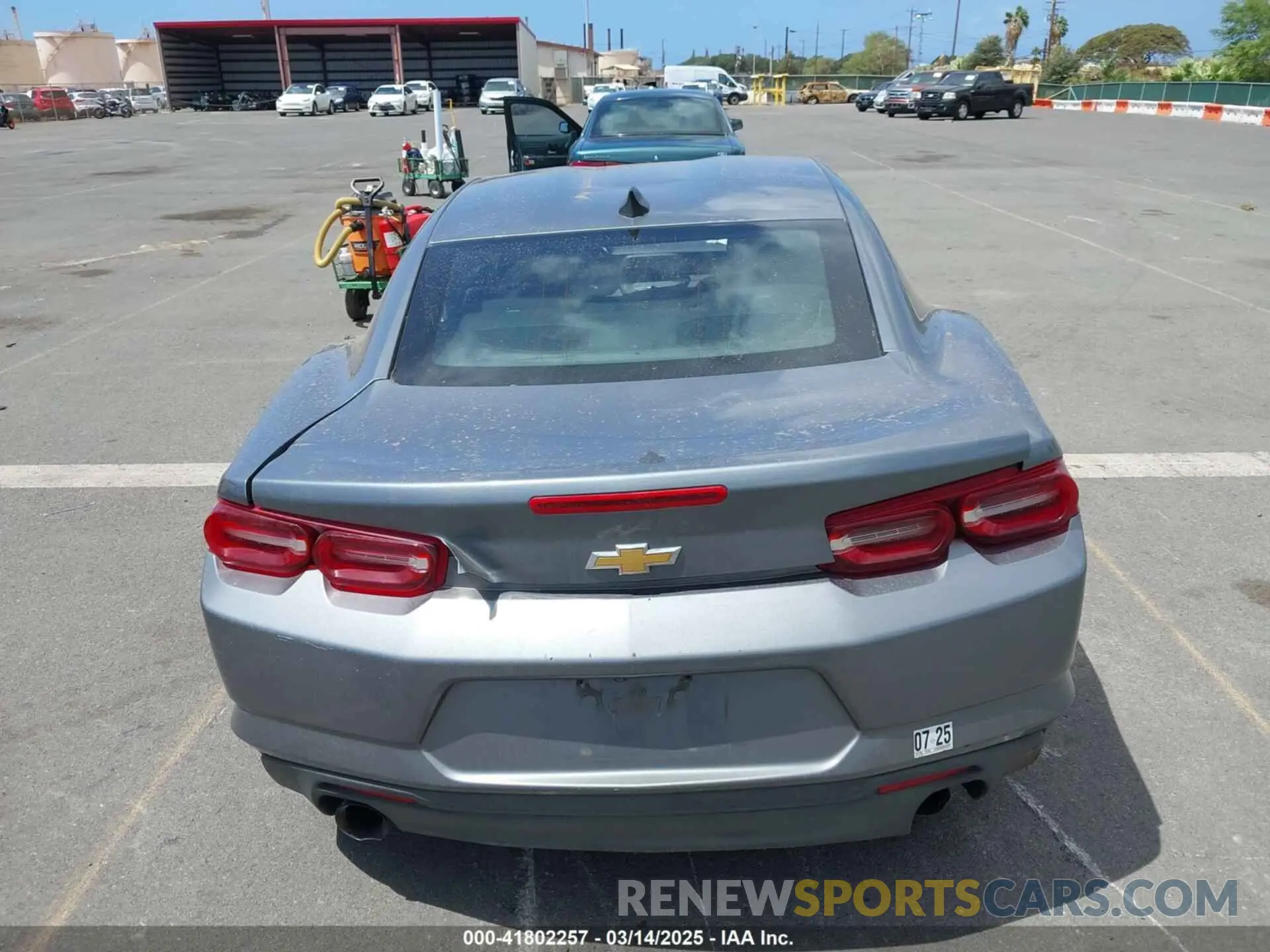 16 Photograph of a damaged car 1G1FB1RX4K0122379 CHEVROLET CAMARO 2019
