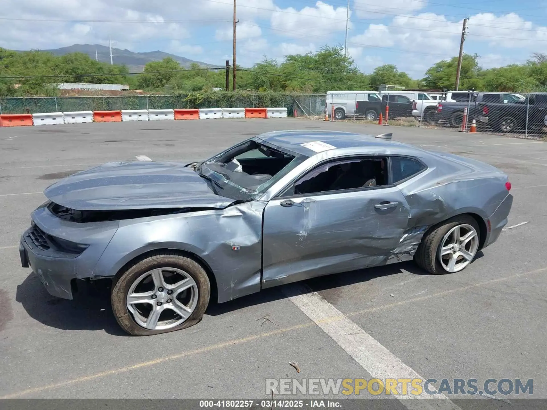 6 Photograph of a damaged car 1G1FB1RX4K0122379 CHEVROLET CAMARO 2019