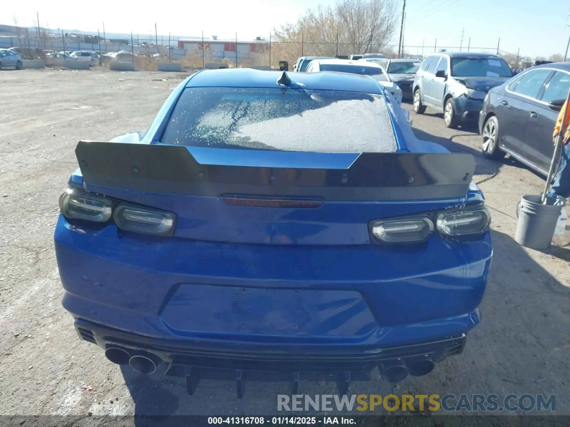 16 Photograph of a damaged car 1G1FB1RX4K0124889 CHEVROLET CAMARO 2019