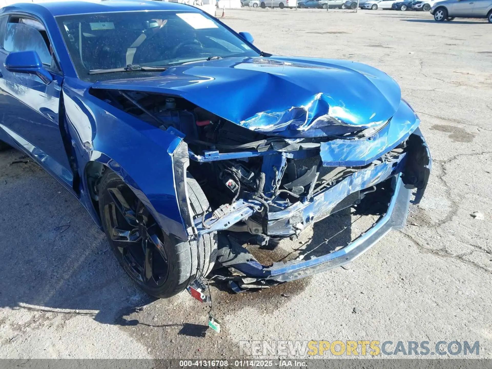 6 Photograph of a damaged car 1G1FB1RX4K0124889 CHEVROLET CAMARO 2019
