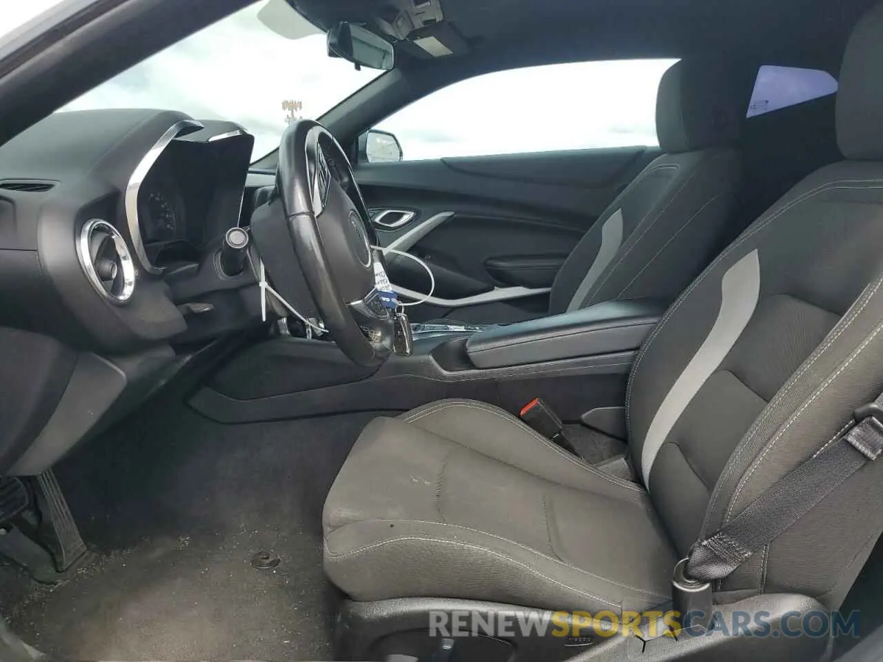 7 Photograph of a damaged car 1G1FB1RX4K0158430 CHEVROLET CAMARO 2019