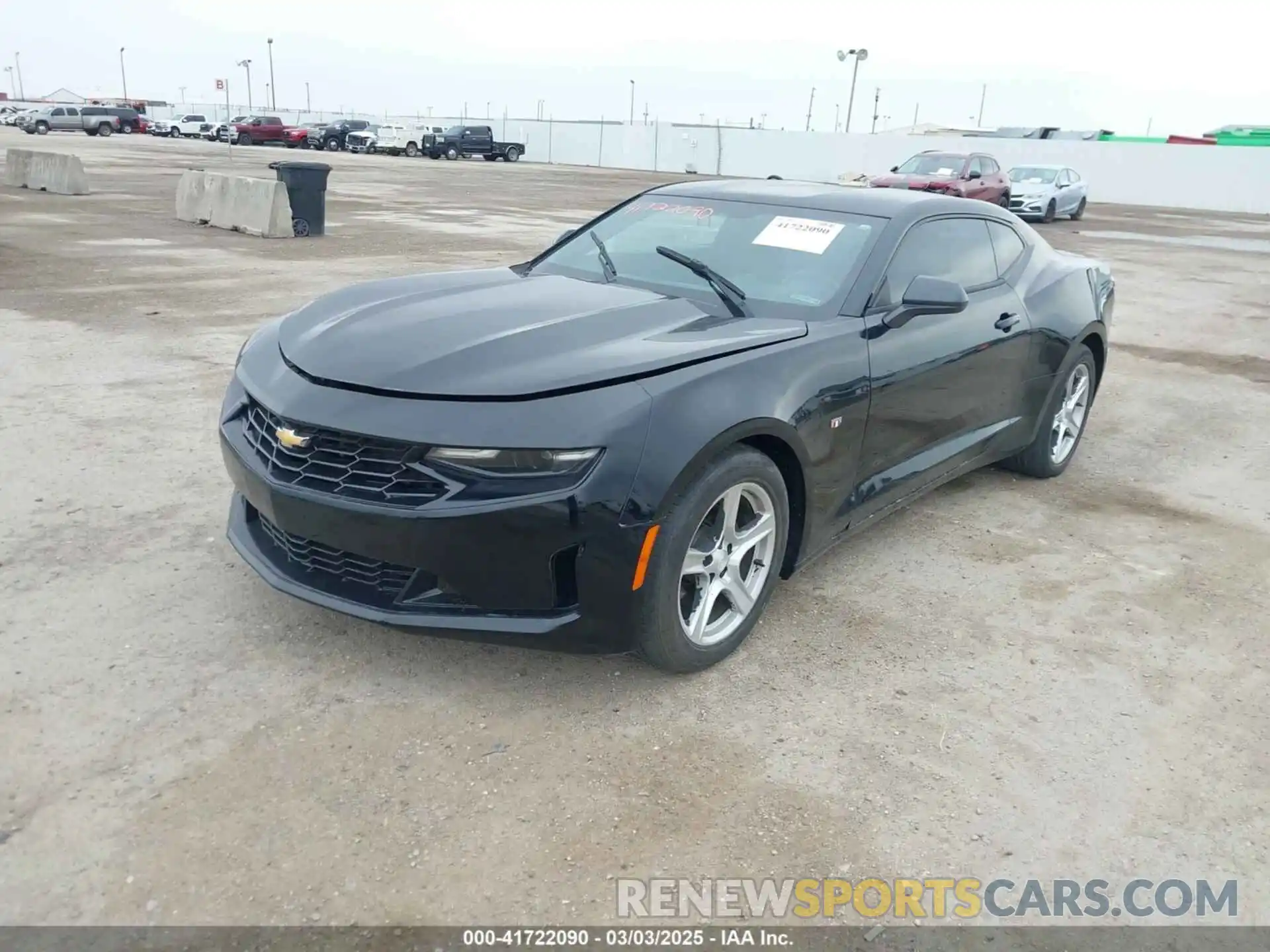 2 Photograph of a damaged car 1G1FB1RX5K0119622 CHEVROLET CAMARO 2019