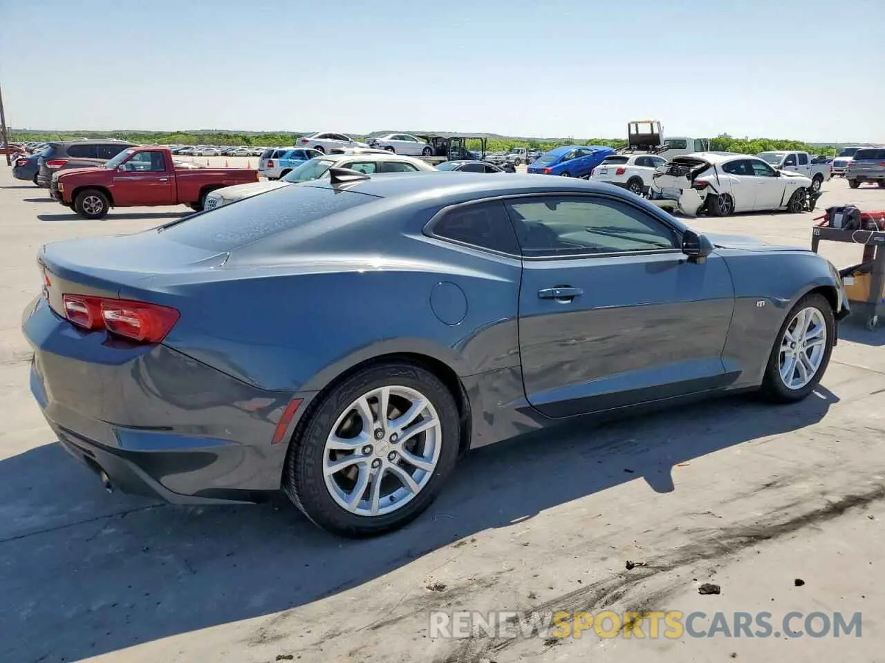 3 Photograph of a damaged car 1G1FB1RX5K0136257 CHEVROLET CAMARO 2019