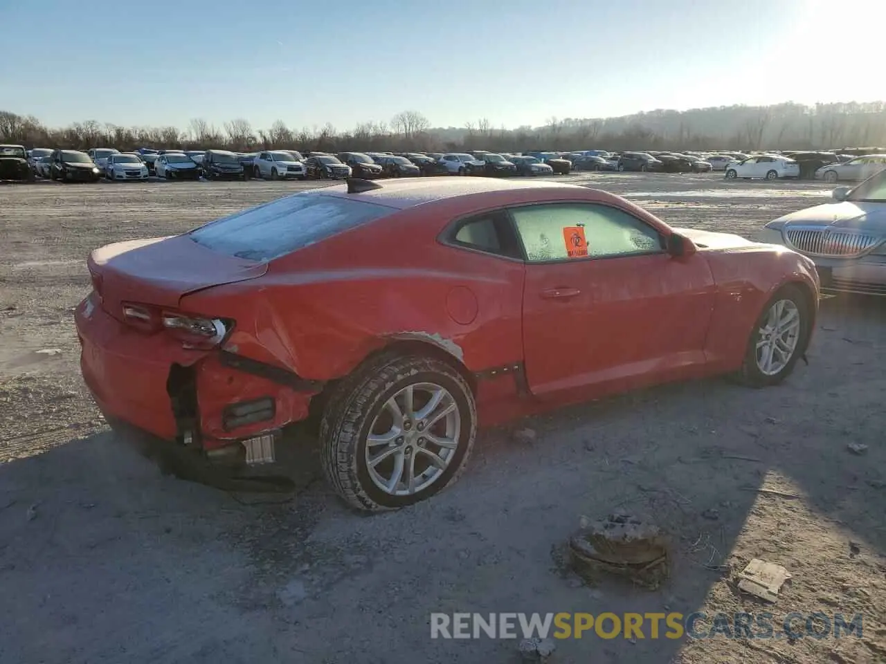 3 Photograph of a damaged car 1G1FB1RX5K0151762 CHEVROLET CAMARO 2019