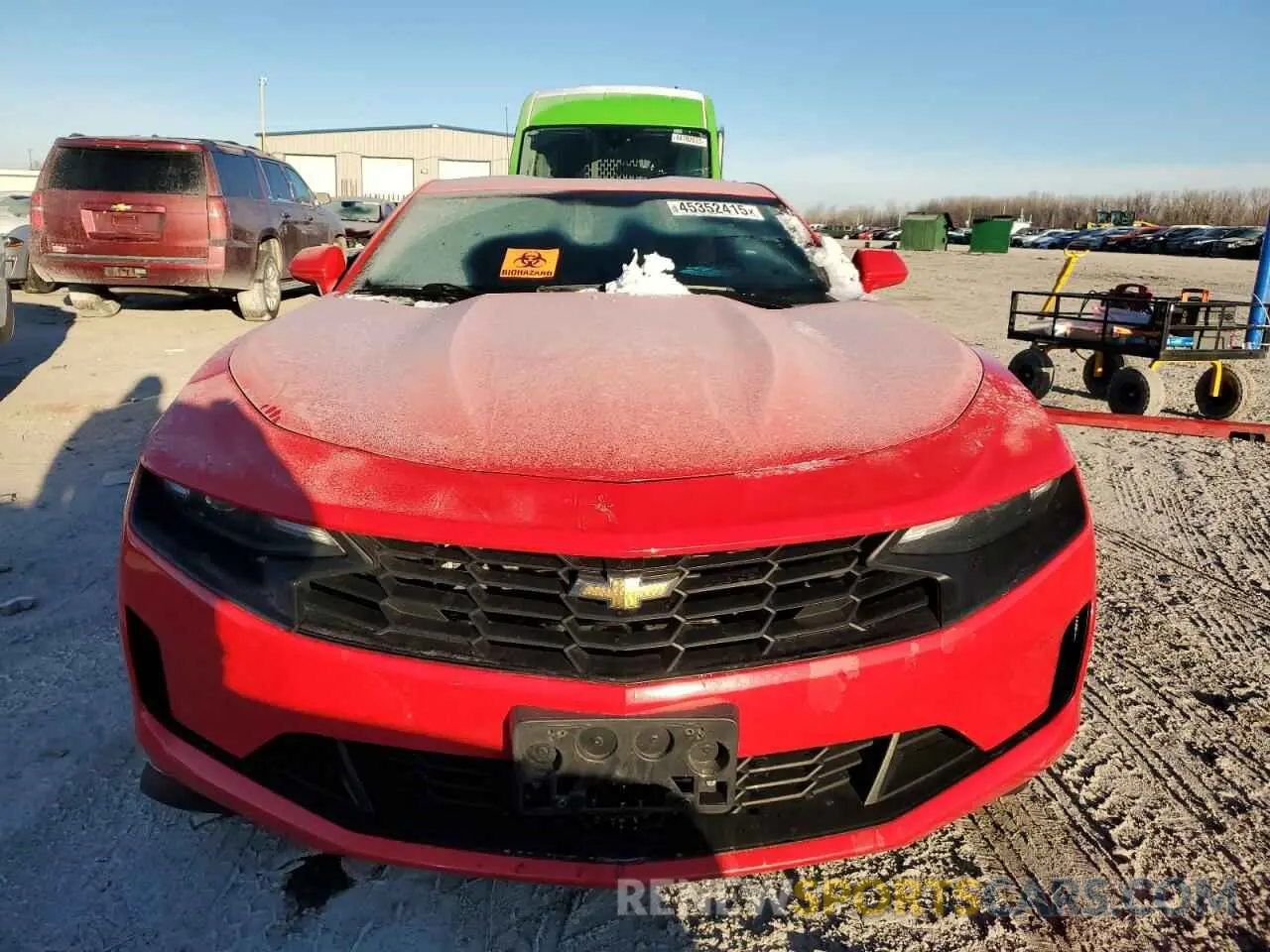 5 Photograph of a damaged car 1G1FB1RX5K0151762 CHEVROLET CAMARO 2019