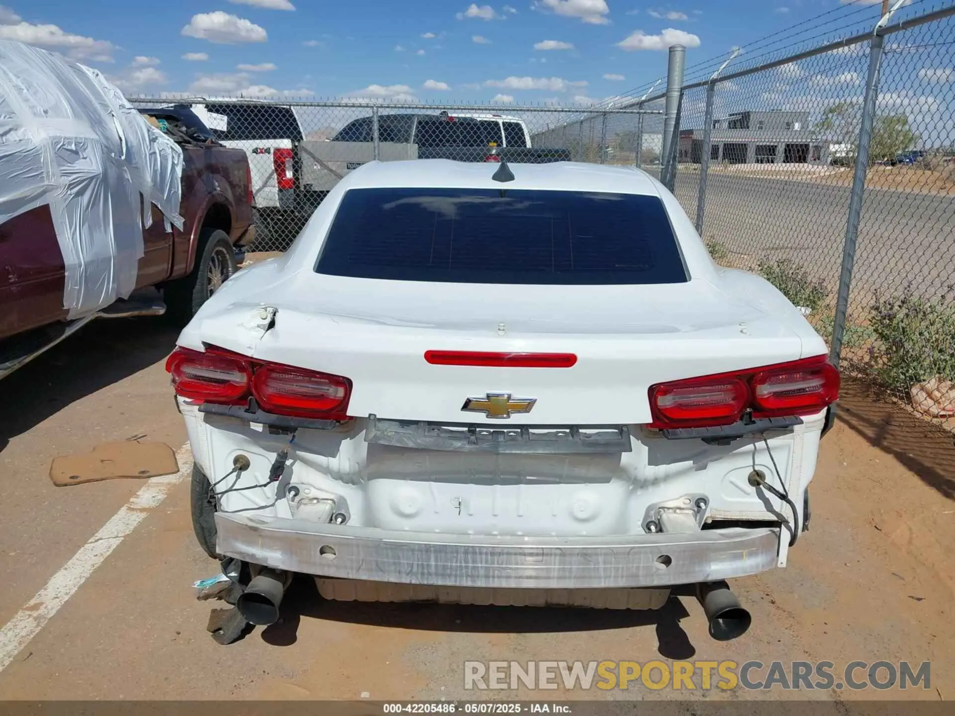 16 Photograph of a damaged car 1G1FB1RX6K0103641 CHEVROLET CAMARO 2019