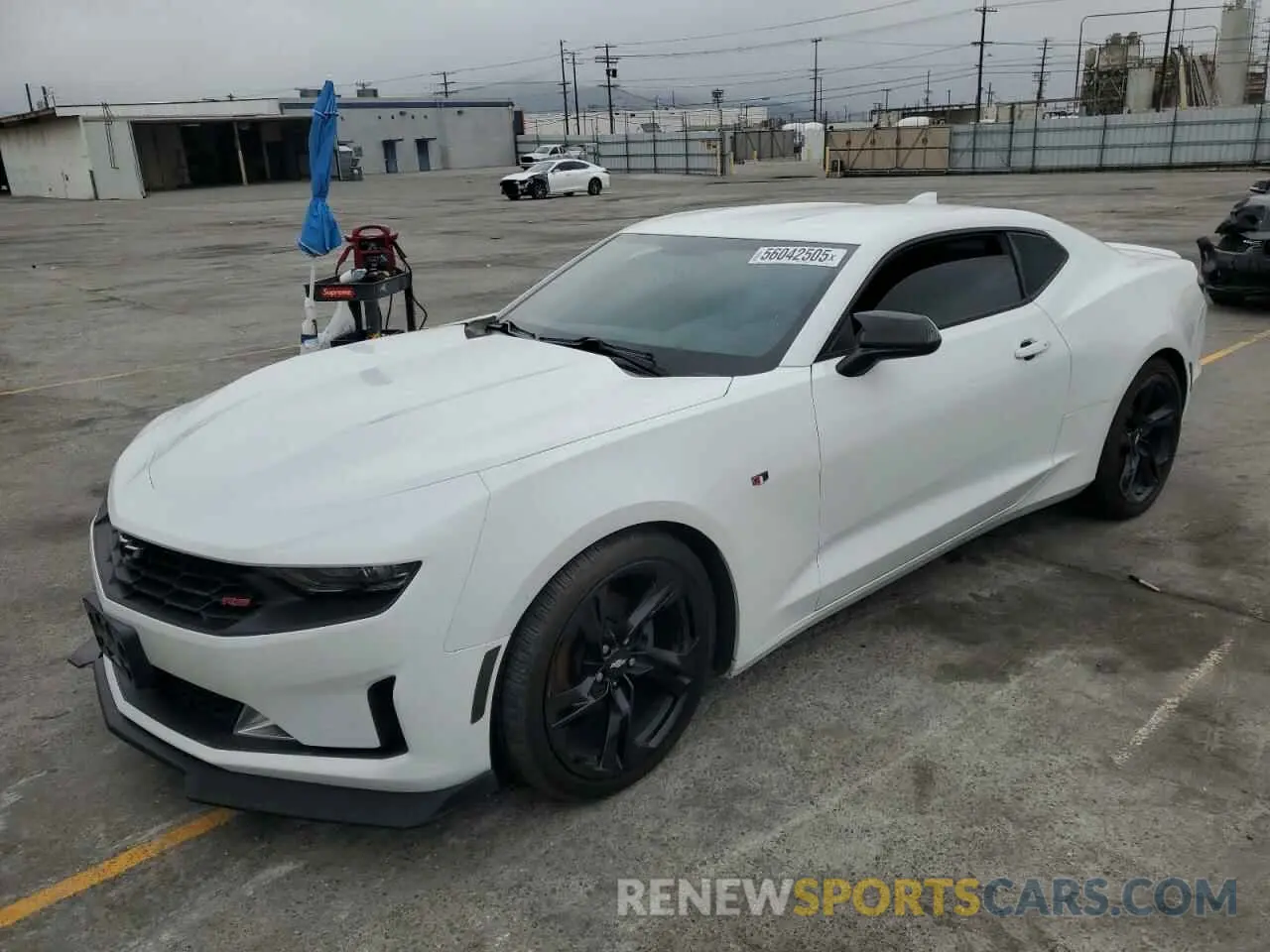 1 Photograph of a damaged car 1G1FB1RX6K0122447 CHEVROLET CAMARO 2019