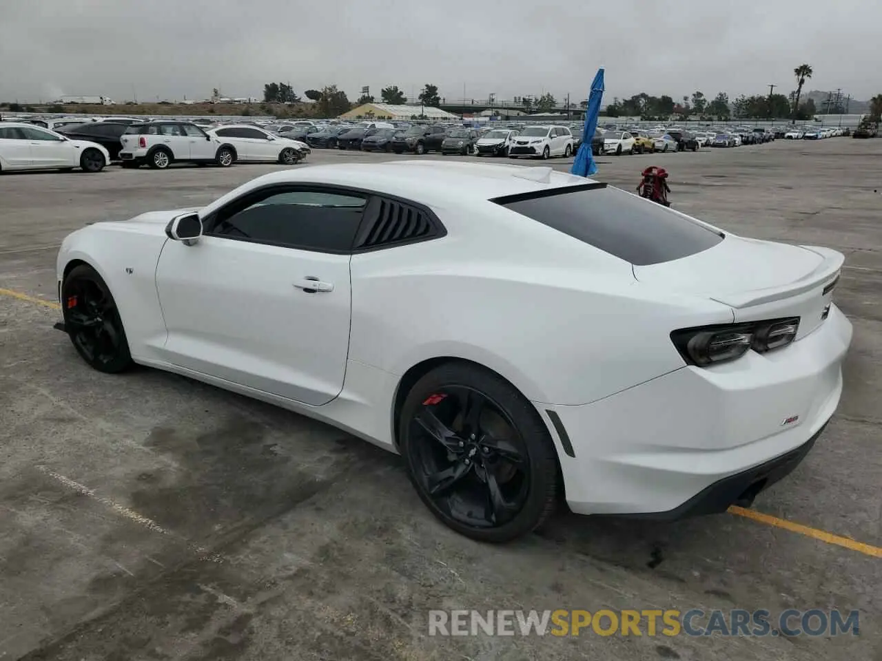 2 Photograph of a damaged car 1G1FB1RX6K0122447 CHEVROLET CAMARO 2019
