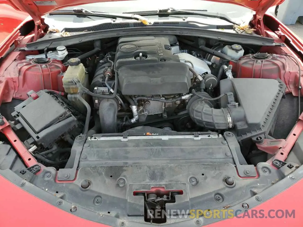 11 Photograph of a damaged car 1G1FB1RX7K0120982 CHEVROLET CAMARO 2019