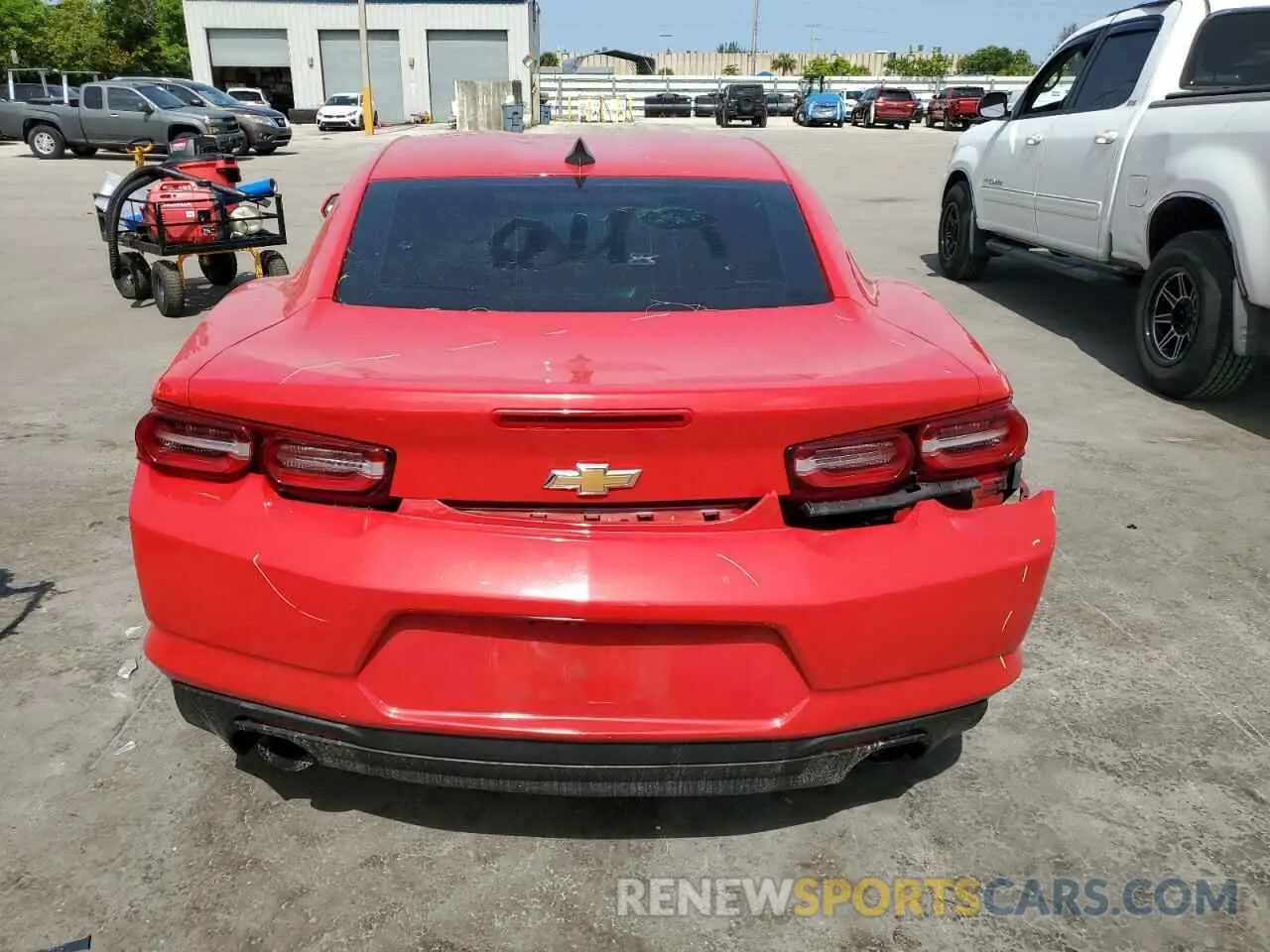 6 Photograph of a damaged car 1G1FB1RX7K0120982 CHEVROLET CAMARO 2019