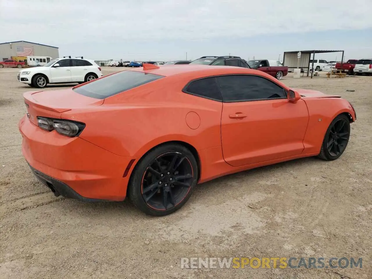 3 Photograph of a damaged car 1G1FB1RX7K0136230 CHEVROLET CAMARO 2019