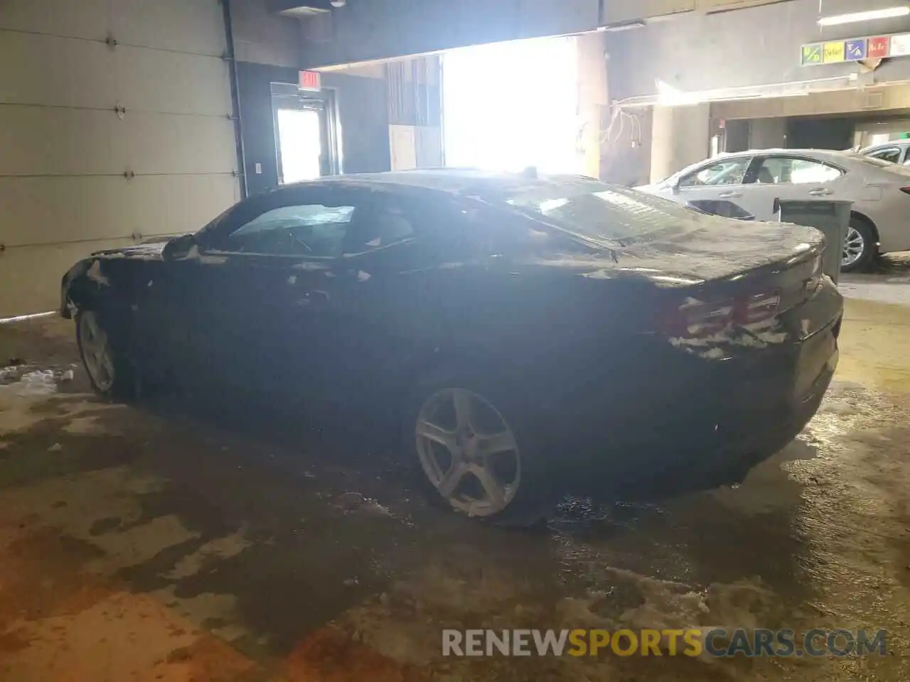 2 Photograph of a damaged car 1G1FB1RX8K0132851 CHEVROLET CAMARO 2019