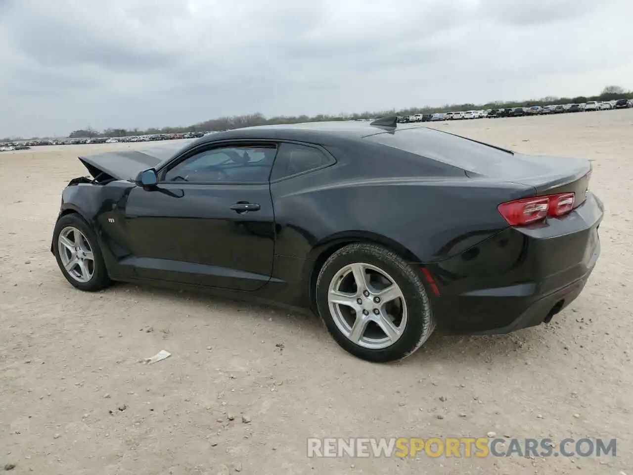 2 Photograph of a damaged car 1G1FB1RX9K0122698 CHEVROLET CAMARO 2019