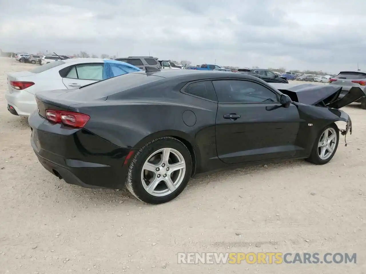 3 Photograph of a damaged car 1G1FB1RX9K0122698 CHEVROLET CAMARO 2019