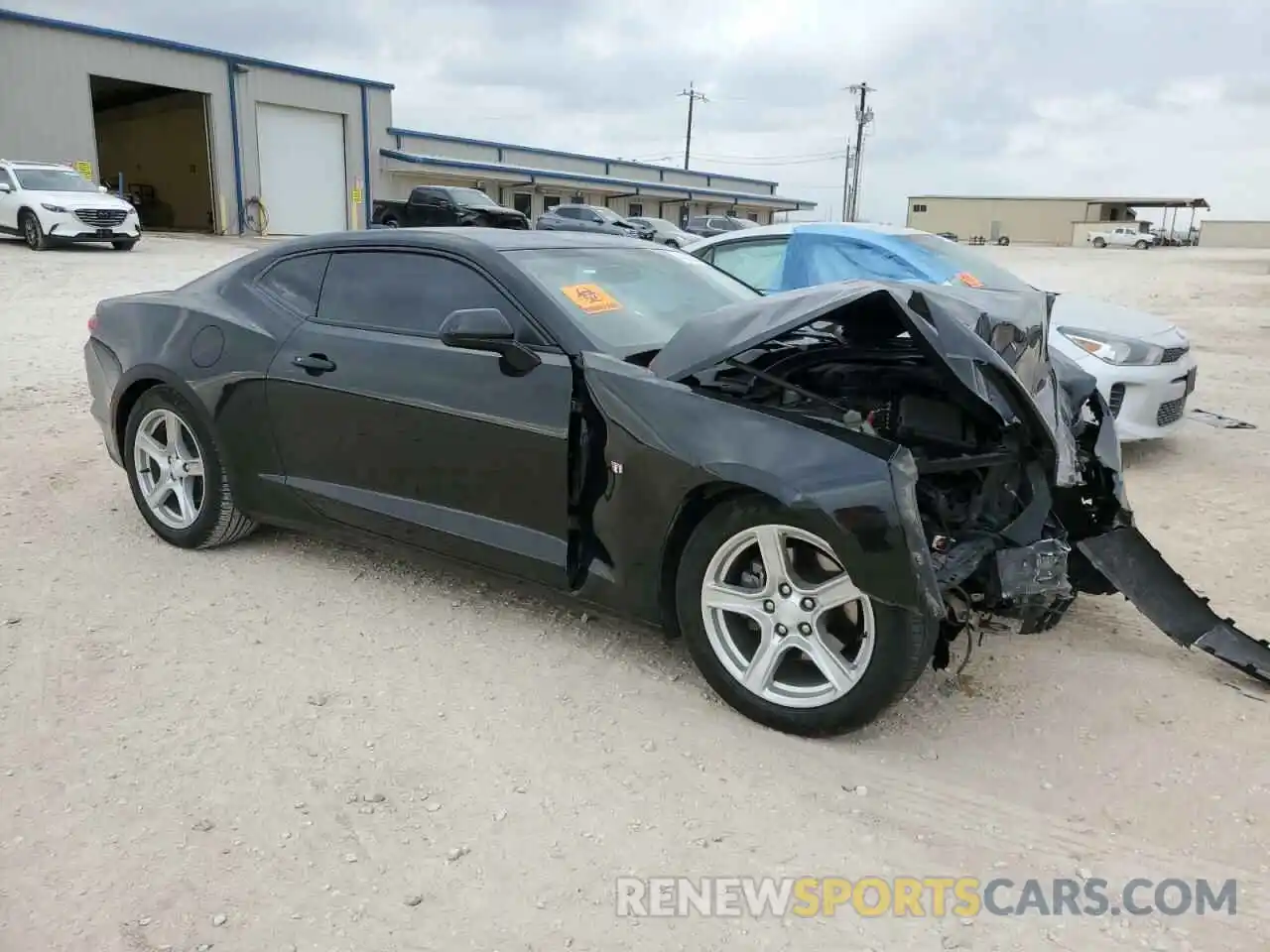 4 Photograph of a damaged car 1G1FB1RX9K0122698 CHEVROLET CAMARO 2019