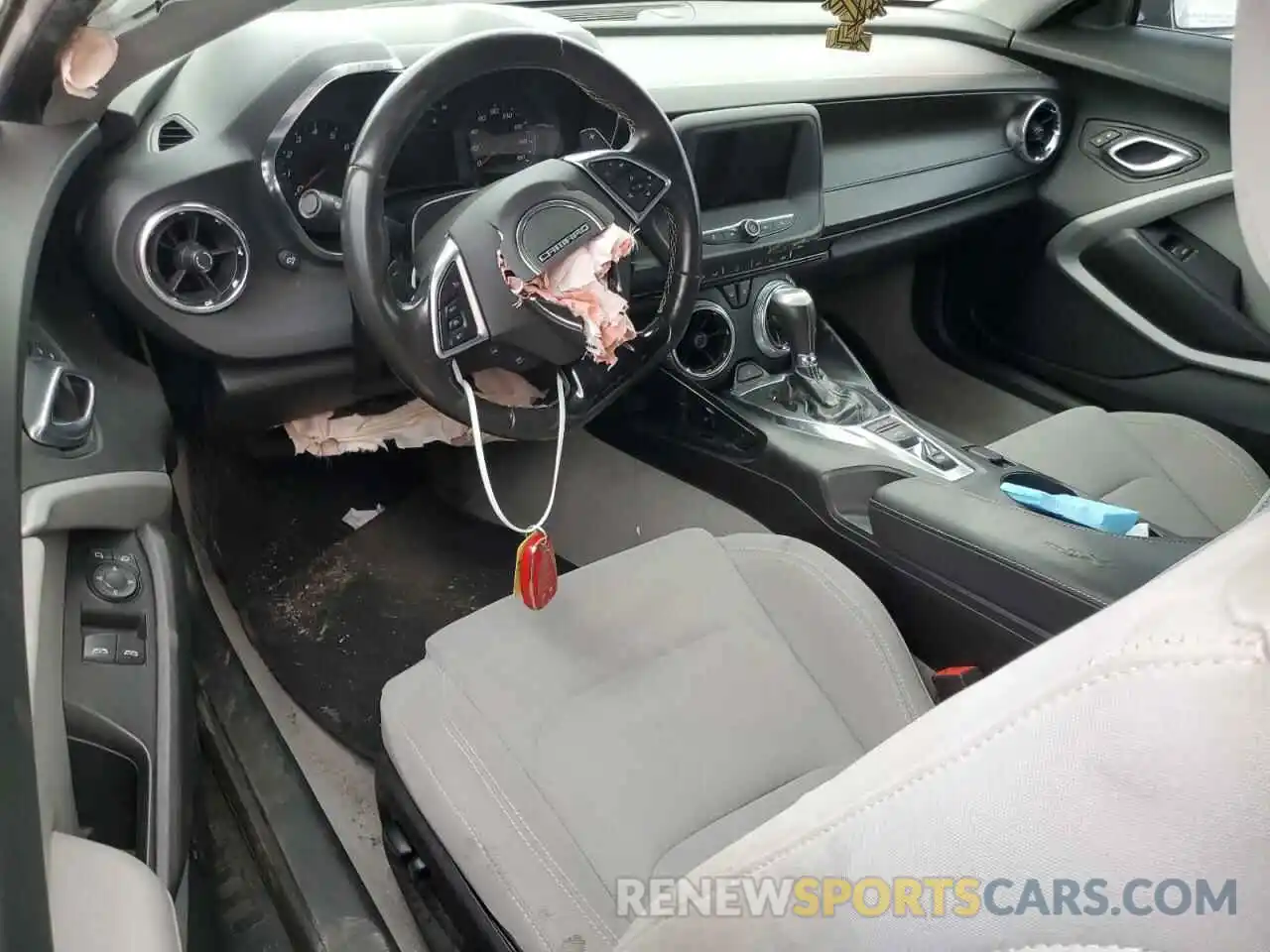 8 Photograph of a damaged car 1G1FB1RX9K0122698 CHEVROLET CAMARO 2019