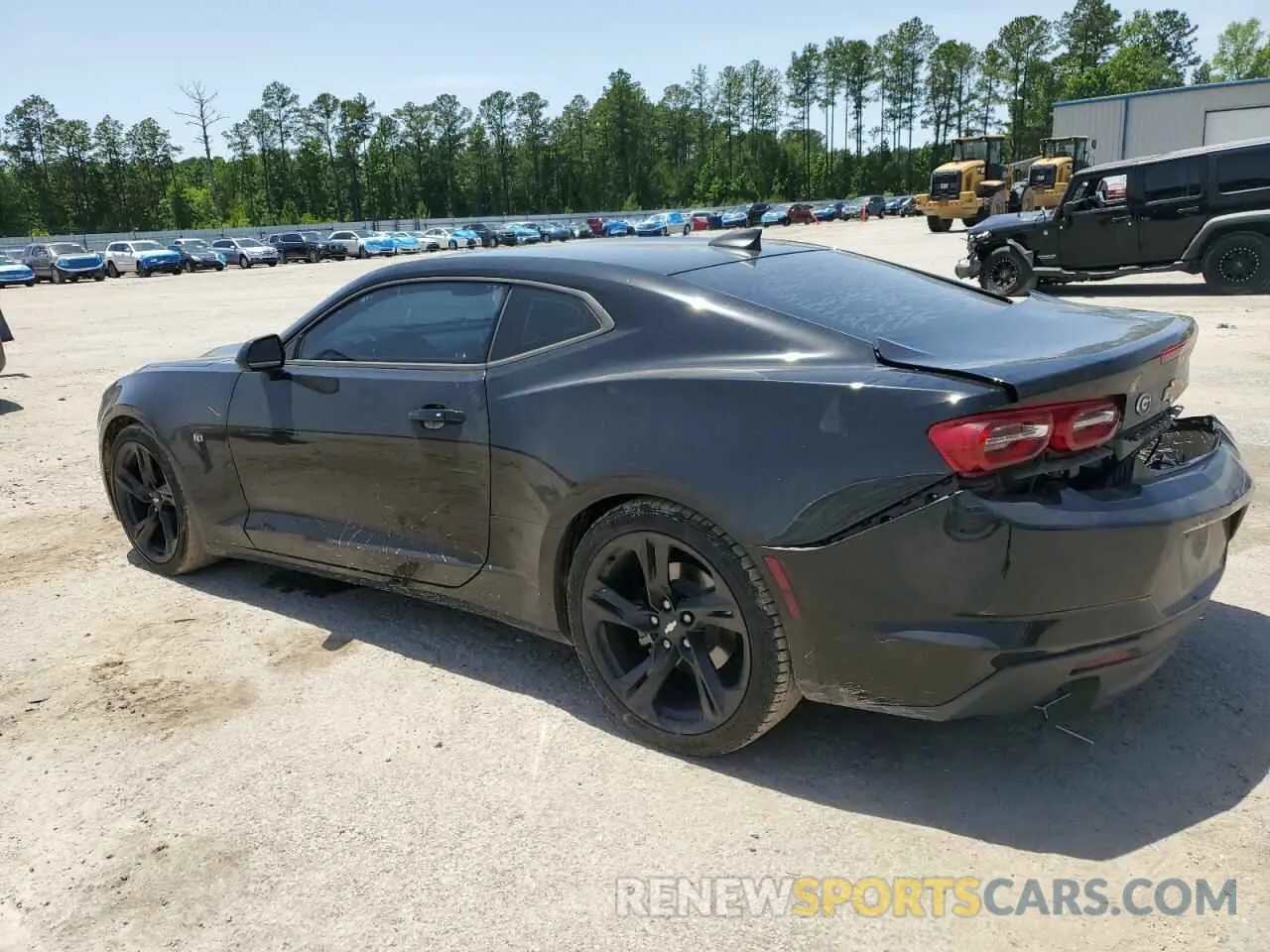 2 Photograph of a damaged car 1G1FB1RXXK0120992 CHEVROLET CAMARO 2019