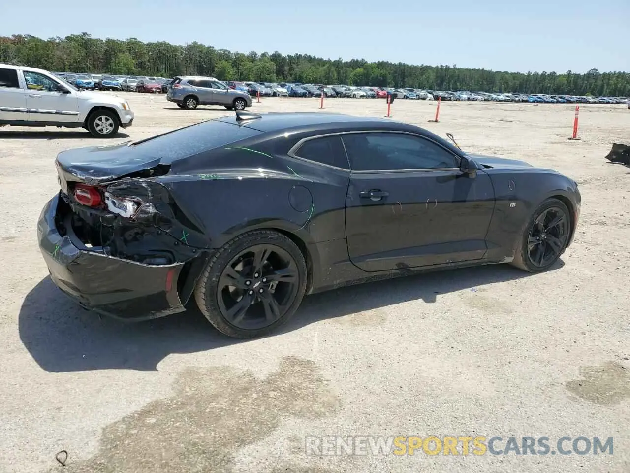 3 Photograph of a damaged car 1G1FB1RXXK0120992 CHEVROLET CAMARO 2019