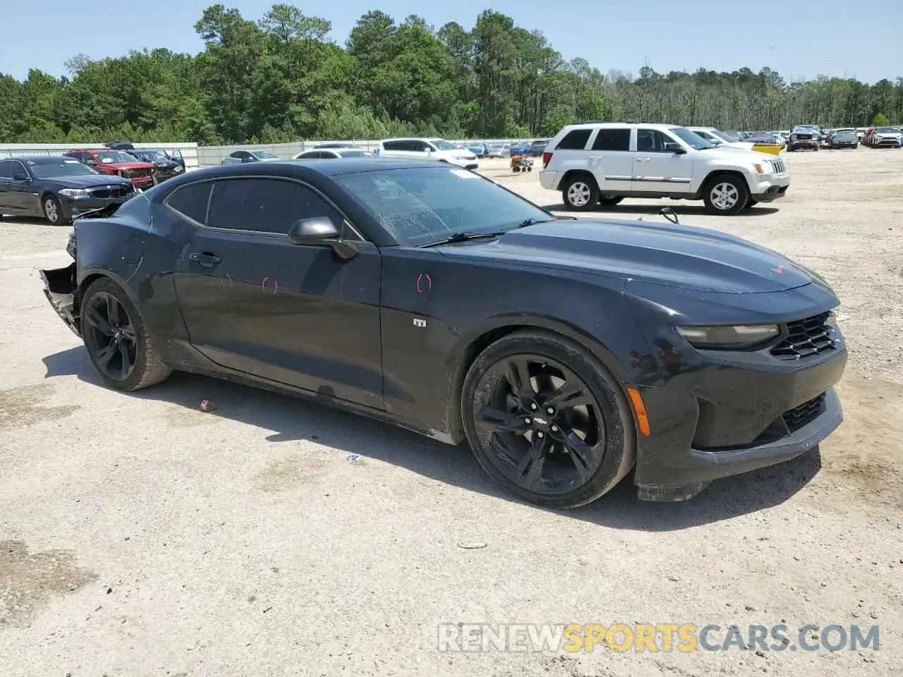 4 Photograph of a damaged car 1G1FB1RXXK0120992 CHEVROLET CAMARO 2019