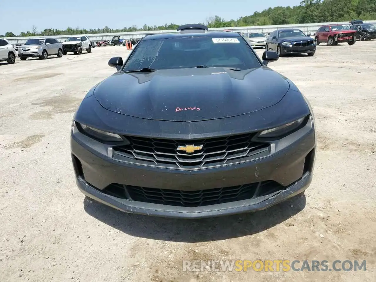 5 Photograph of a damaged car 1G1FB1RXXK0120992 CHEVROLET CAMARO 2019