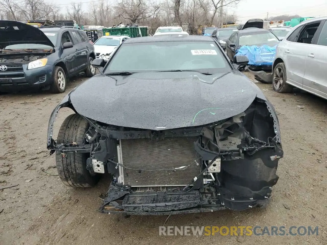 5 Photograph of a damaged car 1G1FB1RXXK0135797 CHEVROLET CAMARO 2019
