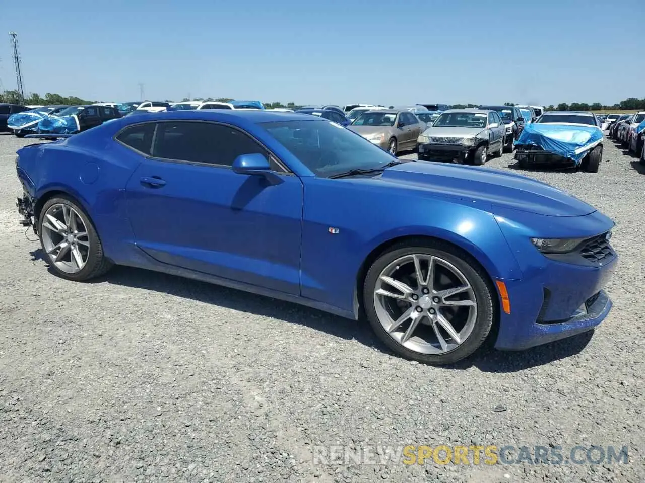 4 Photograph of a damaged car 1G1FB1RXXK0159601 CHEVROLET CAMARO 2019